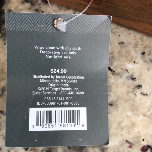 Threshold Handcrafted All Purpose Serving Tray - Picture 14 of 14